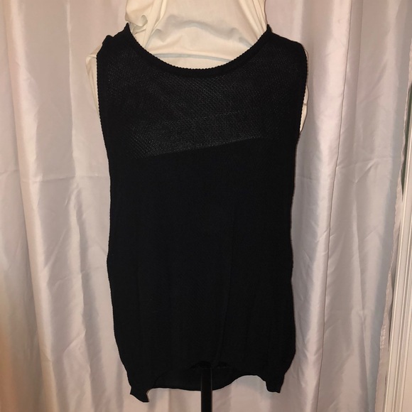 Apt. 9 Tops - Women’s Dressy Black Tank Top-apt 9